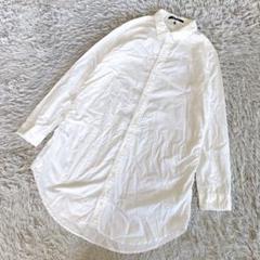 Johnbull ジョンブル　ロングコットンホワイトシャツブラウス　ワンピース