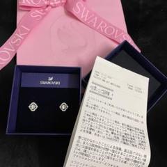 Swarovski ピアス⭐︎ Una セット ミックスカット, クローバー Una set, Mixed cuts, Clover, Pink, Rose gold-tone plated