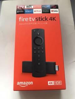 AmazonFire Stick TV 4K Alexa対応音声認識リモコン付属