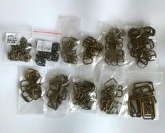 コキカン 9種　バックル2種セット　リュックカン　送り管 　金具　レザークラフト