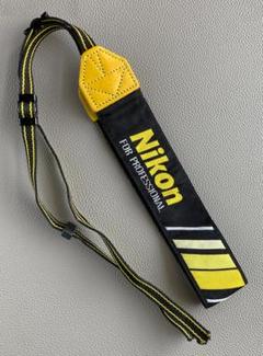 ニコン　プロストラップ　４代目 ブラックイエロー Yahoo!オークション - ニコン プロストラップ Nikon