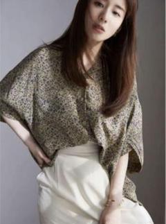 CLANE × 田中みな実 CIRCLE FLOWER SHIRT イエロー CLANE × 田中みな実 CIRCLE FLOWER SHIRT イエロー - メルカリ