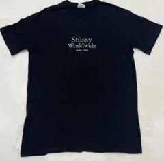 Stussy ステューシー 刺繍ロゴ　Tシャツ　S
