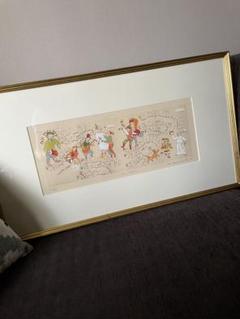 美品 山本容子「フリークス1」銅版画+手彩色 直筆サイン入り 1998年作 限定 v_408088_00.jpg?$500$