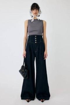 MOUSSY CORSET DESIGN バギー デニム【サイズ2】 タグ付き MOUSSY CORSET DESIGN バギー デニム サイズ2 - メルカリ