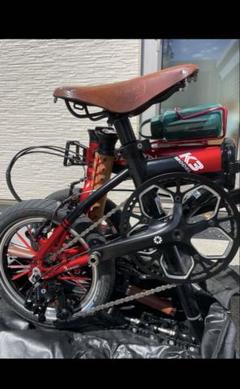 ダイヤモンド K3 折りたたみ自転車 レッド/ブラック DAHON ( ダホン ) 折りたたみ自転車 K3 レッド/マットブラック