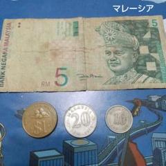 マレーシア旧紙幣 旧紙幣 マレーシア リンギット ピン札 虎透かし 1976年｜Yahoo