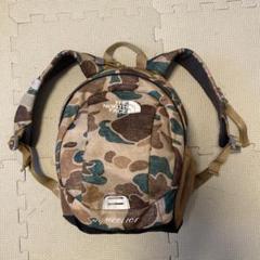【美品】THE NORTH FACE リュックサック キッズ・ベビー　カモフラ