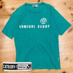 Tシャツ 古着 90s ヴェルディ川崎 Jリーグ 初代 M 緑 Verdy 読売