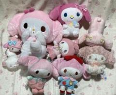 サンリオ なかよしパジャマ マイメロディ ぬいぐるみ S