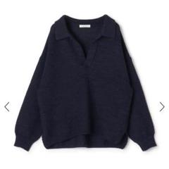美品　MACPHEE マカフィーギマコットン プルオーバー ポロ セーター 美品 MACPHEE マカフィーギマコットン プルオーバー ポロ