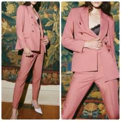ZARA セットアップ上下セット　（新品・未使用品） 楽天市場】古着 ZARA ザラ 千鳥格子 長袖 パンツスーツ 上下