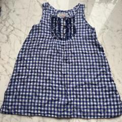 NEEDLE WORK ノースリーブワンピース 120 コットン100%