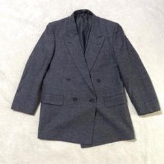 【値下げ】Burberry's バーバリーダブルブレザー　グレー　肩パッドなし 値下げ】Burberry's バーバリーダブルブレザー グレー 肩パッド