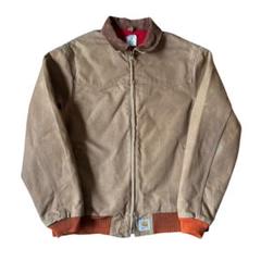80s カーハート サンタフェジャケット USA製 裏地付 短丈 JQ 168 80s カーハート サンタフェジャケット USA製 裏地付 短丈 JQ 168