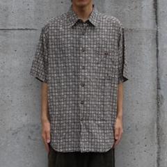 総柄レーヨン◎ 00s~ Claiborne Rayon 100% Shirt