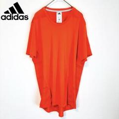 アディダス メッシュ 半袖 Tシャツ スポーツウェア ジム ラウンドヘム M