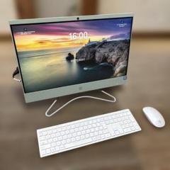 【値下げ】HP オールインワンPC 一体型 ワイヤレスキーボード・マウス付きのサムネイル