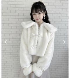 couture by ROJITA ミニ丈ファーコート - メルカリ