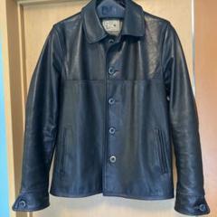 Crack leather double wide jacket – Varde77 official site