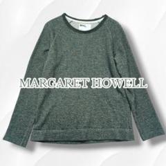 MHL. MARGARET HOWELL ウール ニット プルオーバー ラグラン