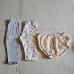 女の子 ベビー ズボン ブルマ 保育園着 60.70.80