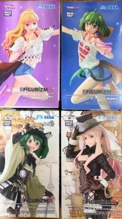 マクロスF FiGURiZMα 時の迷宮　オシャレマクロス革命　4体セット