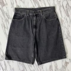 Carhartt WIP BRANDON SHORT M ブラック ロゴ バギー Carhartt WIP BRANDON SHORT M ブラック ロゴ バギー - メルカリ