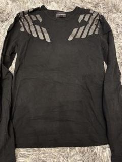 アルマーニ　EMPORIO ARMANI ブラック 長袖シャツ S