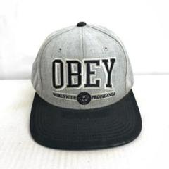 【US買付品】キャップ　トラッカーキャップ　刺繡　OBEY　WORLD　WIDE