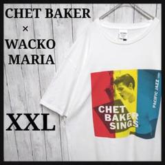 【XXLサイズ】ワコマリア × チェット ベイカー Tシャツ ビックプリント