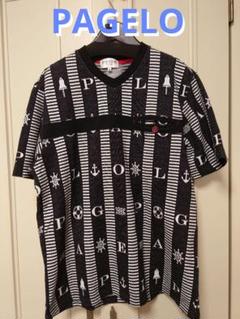 パジェロ　マリン柄半袖 スウェットTシャツ 未使用品