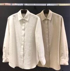 セオリー ノーカラーブラウス theory タグ付き新品未使用｜Yahoo