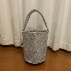 RECTANGLE シルバー バスケット スモールショルダー - メルカリ