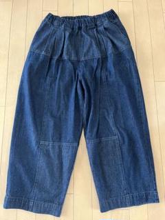 【新作】koti koti denim wide pants【新品タグ付】 新作】koti koti denim wide pants【新品タグ付】