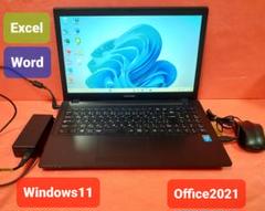 ノートパソコン Windows11 Office2021 エクセル ワード