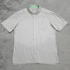 NIKE　ナイキ　シャツ　M　ベージュ　GOLF　ゴルフ　DRI-FIT