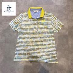 値下げ！【munsingwear】美品！デザインポロシャツのサムネイル
