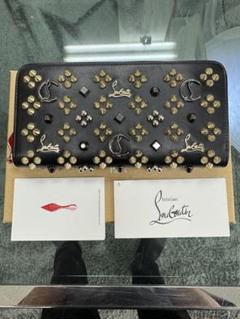 （美品）Christian Louboutin スタッズ長財布