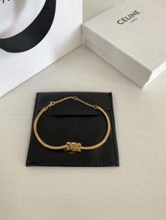 美品　CELINE シルバーブレスレット ハート　マカダム　モチーフ　箱付き 2025年最新】CELINE レディース ブレスレットの人気アイテム