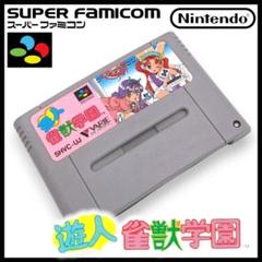【Nintendo】スーパーファミコン 遊人 雀獣学園【起動確認済】