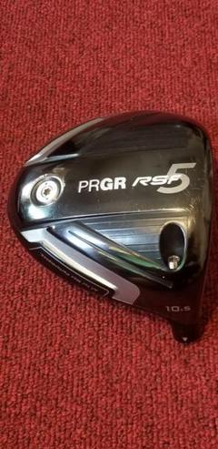 PRGR RSF5 ドライバーヘッド 10.5度 ヘッドカバー付き