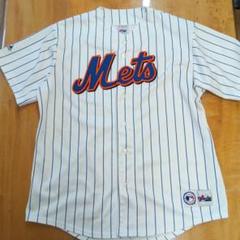 NIKE メッツ ユニフォーム ゲームシャツ 野球 ベースボール mets L NIKE メッツ ユニフォーム ゲームシャツ 野球 ベースボール mets LΩ