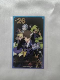 魔入りました 入間くん　魔入間　箔押し表紙カード 魔入りました！入間くん」×「魔界の主役は我々だ！」 箔押し表紙