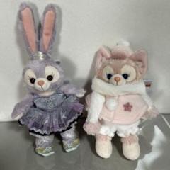 ダンシングスノーフレークス　ステラルー　ぬいぐるみバッジ　ぬいぐるみバッチ ダンシングスノーフレークス ステラルー ぬいぐるみバッチ