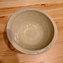 増田勉さん　籾灰貫入6寸鉢　作家　食器