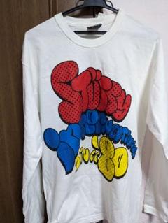 希少　レア　90s 新品未使用　タグ付き　オールドステューシー 激レア90s OLD STUSSY ステューシー 希少プリント 紺タグ T