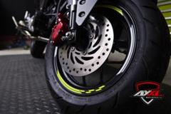 nsr50 純正ミラー　片方難あり nsr50 nsr80 純正バイク用ミラー ブラック 2個セット松山製作所