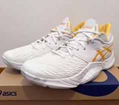 asics UNPRE ARS LOW 26 河村勇輝 アンプレアルスロー白黄 asics UNPRE ARS LOW 26 河村勇輝 アンプレアルスロー白黄