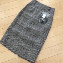 未使用タグ付♦︎INGNI イング　ウール混　タイトスカート　ベルト付　M